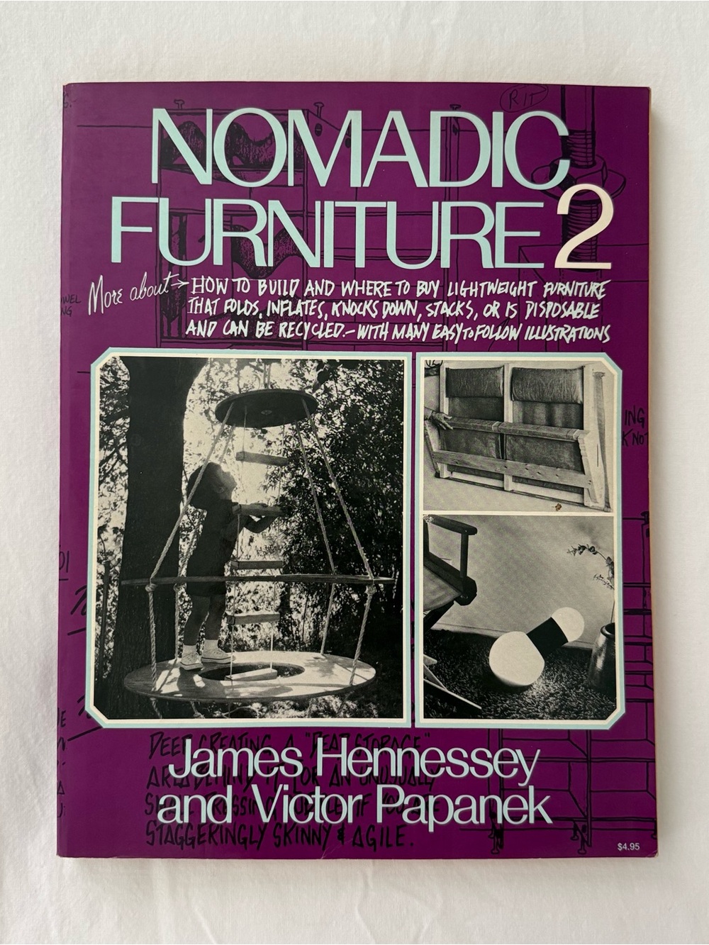 Nomadic Furniture 2 Hennessey Papanek 1974 First Edition Vintage Design Book